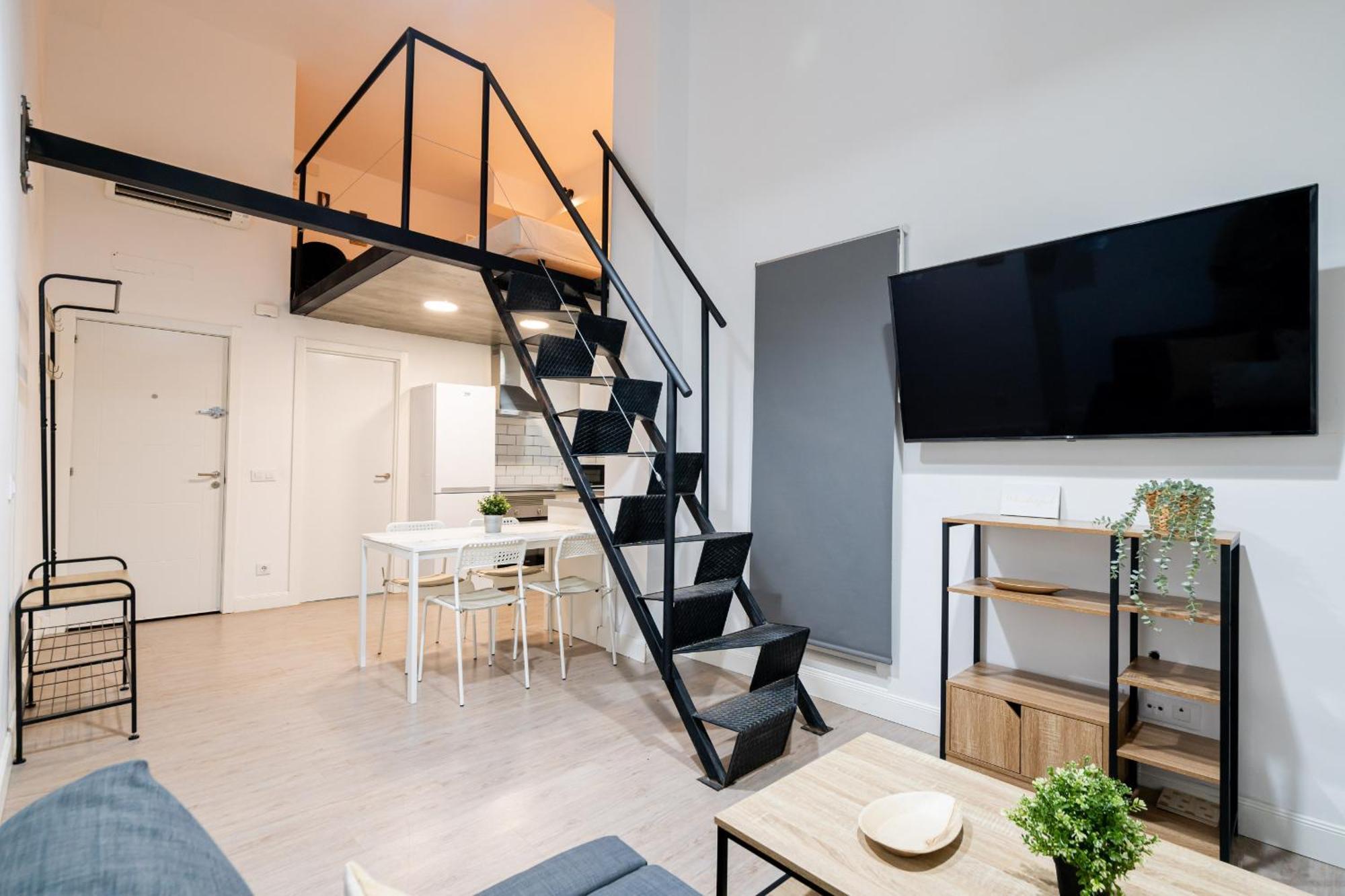 Apartamento Lofts Reformados En El Bernabeu Alquiler Temporal Madrid Exterior foto
